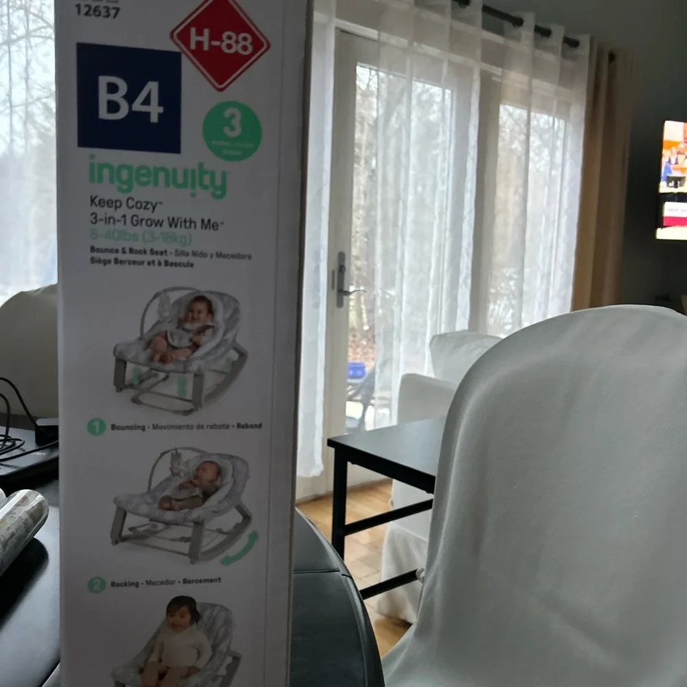 Ingenuity Keep Cozy 3-in-1 Grow With Me Baby Seat - Gray - Picture 6 of 6